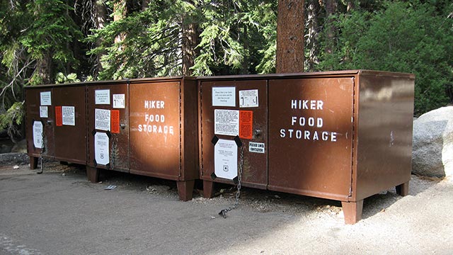Mount Whitney Trail - Food Storage Lockers