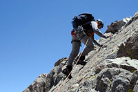 North Palisade - Climbing