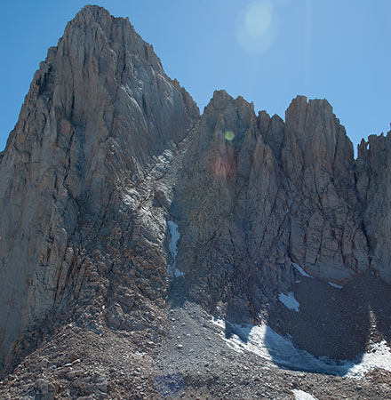 Mount Whitney - Mountaineer's Route