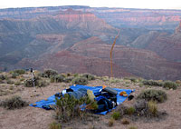 Camping on the Rim
