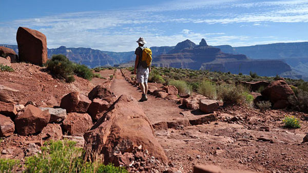 Grand Canyon - Approaching Skeleton Point
