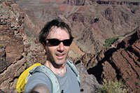 Andy Lewicky in the Inner Gorge