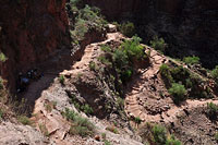 Hikers Hide in Shade