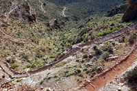 Switchbacks Below Skeleton Point