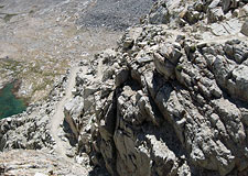 The South Side of Forester Pass