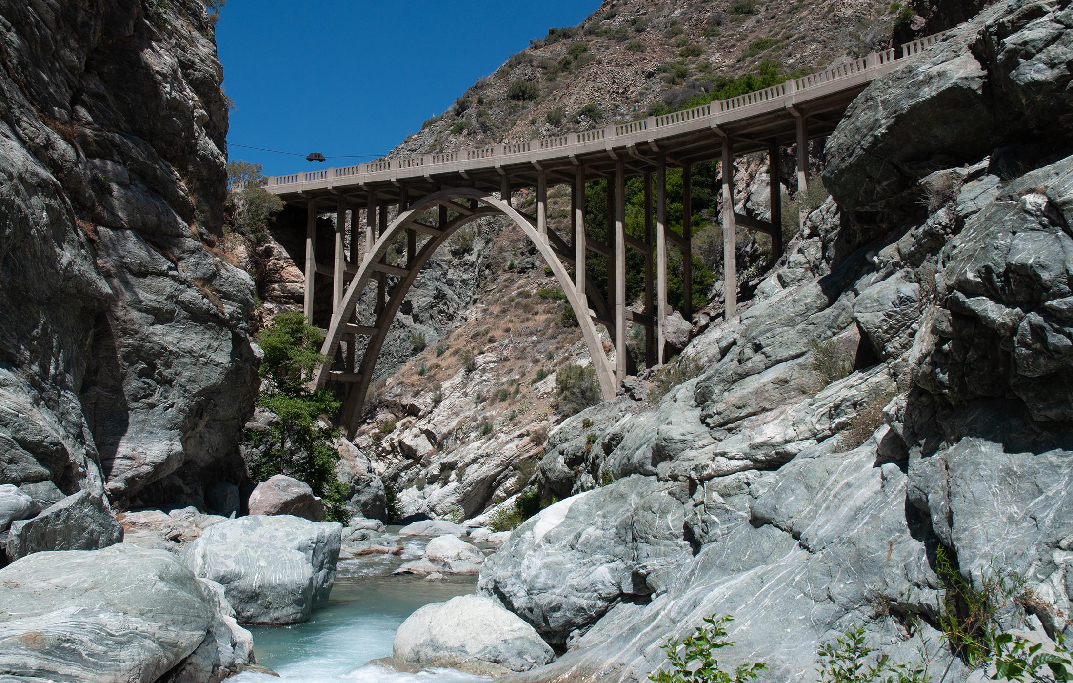 San Gabriel Canyon - The Bridge to Nowhere