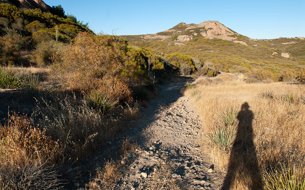The Backbone Trail at Sunset
