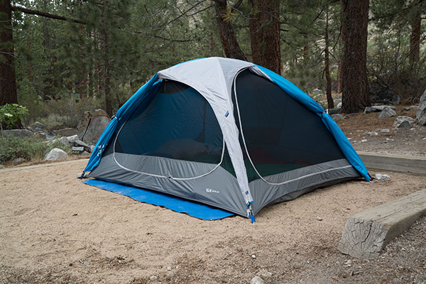 Optic Tent: At Big Pine Creek
