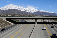 Ontario Peak, Cucamonga Peak, & 210 Freeway