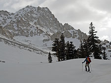 Approaching Mount Langley