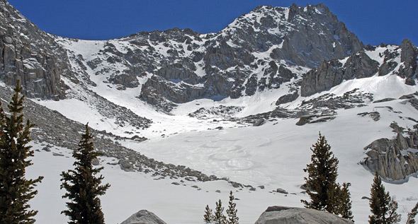 Ski Tracks Beneath Langley