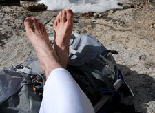 Drying Out The Feet