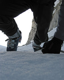 Andy Climbing