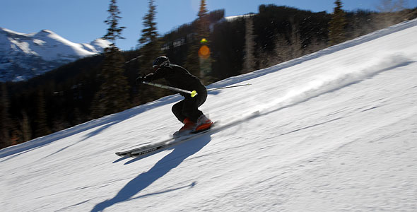 Skiing Milk Run