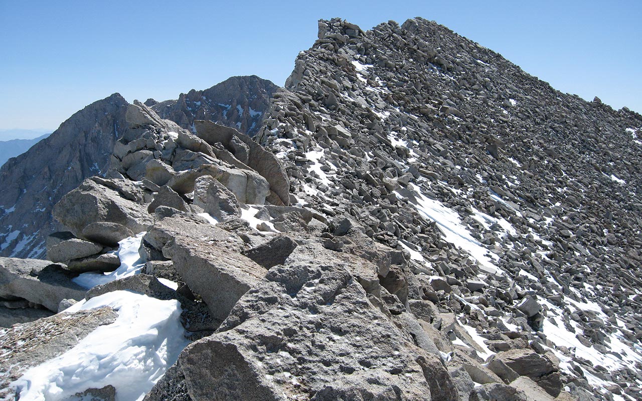 Mount Tyndall - Summit Ridge
