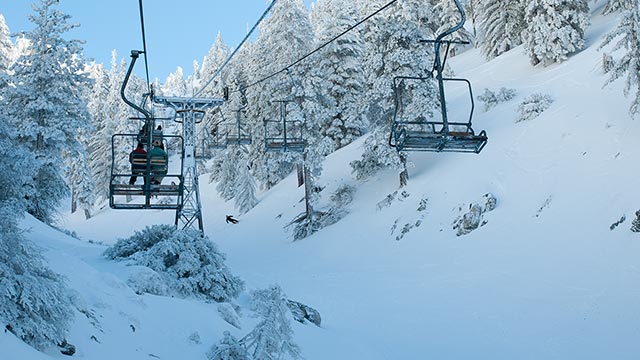 Mt. Baldy Ski Area — With Snow