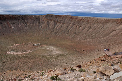 Skiing Meteor Crater?