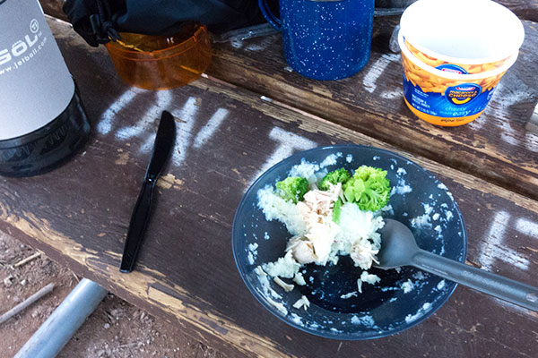 Backcountry Cooking: Chicken w/Broccoli