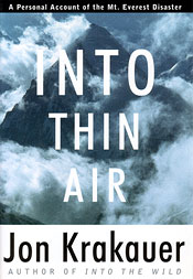 Into Thin Air - Jon Krakauer