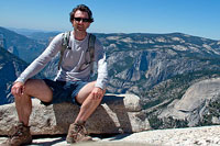 Andy Lewicky Atop Half Dome