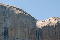 Half Dome, Sub Dome, and Hikers