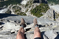 Half Dome - Northwest Face Exposure