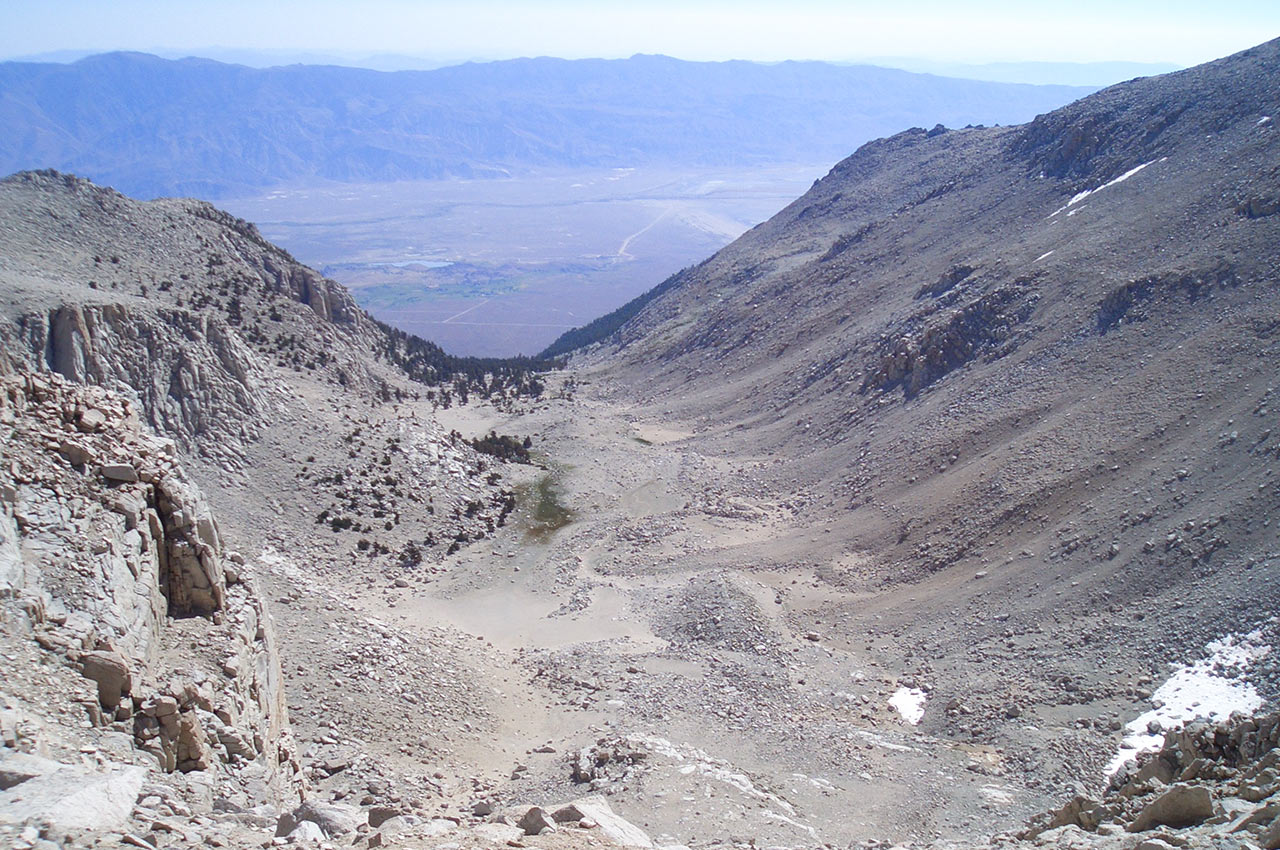 Diaz Creek Drainage & Owens Valley