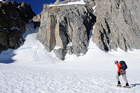 North Palisade - Below the Bergschrund