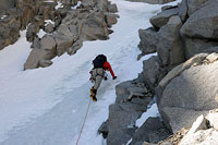 North Palisade - Nearing the Notch