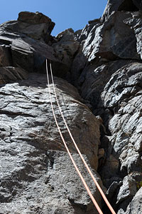 North Palisade - Rappelling