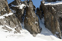 North Palisade - The U-Notch Couloir