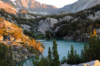 Big Pine Lakes - Third Lake at Dawn