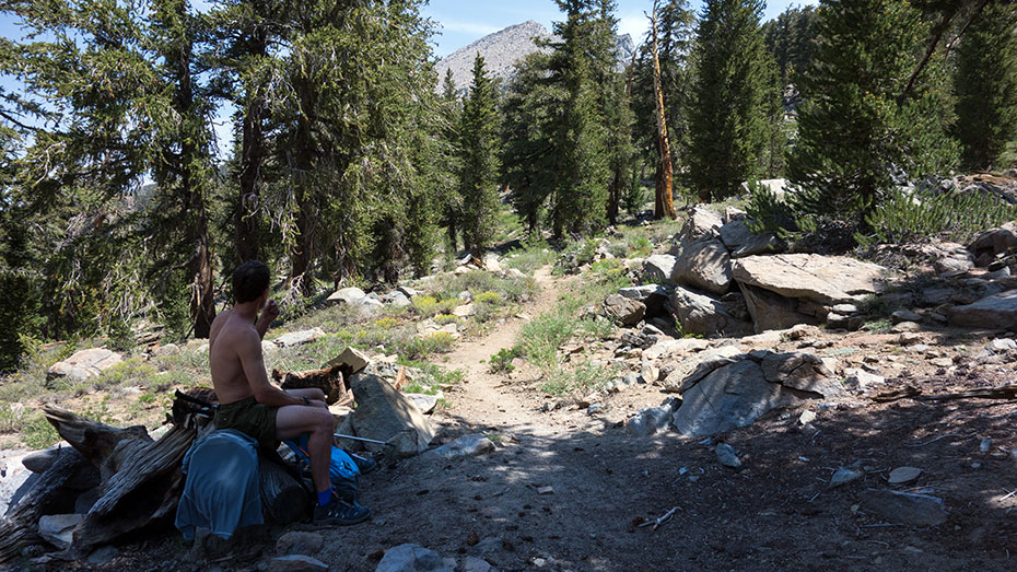 Pacific Crest Trail and Olancha Peak