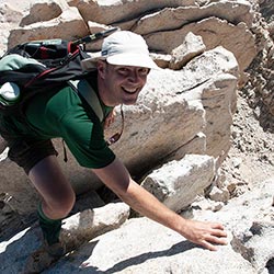 Climbing the East Ridge