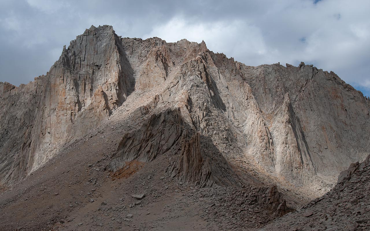 Mount Russell's South Face from Iceberg Col