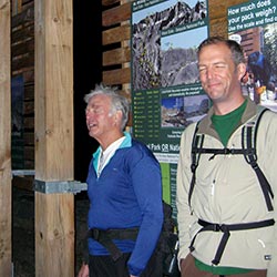 Pre-dawn start at the Mount Whitney Trailhead