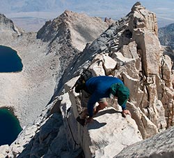 East Ridge: the Crux