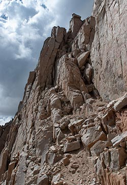 Mount Russell - South Face Chimney