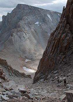 Mount Whitney's North Face