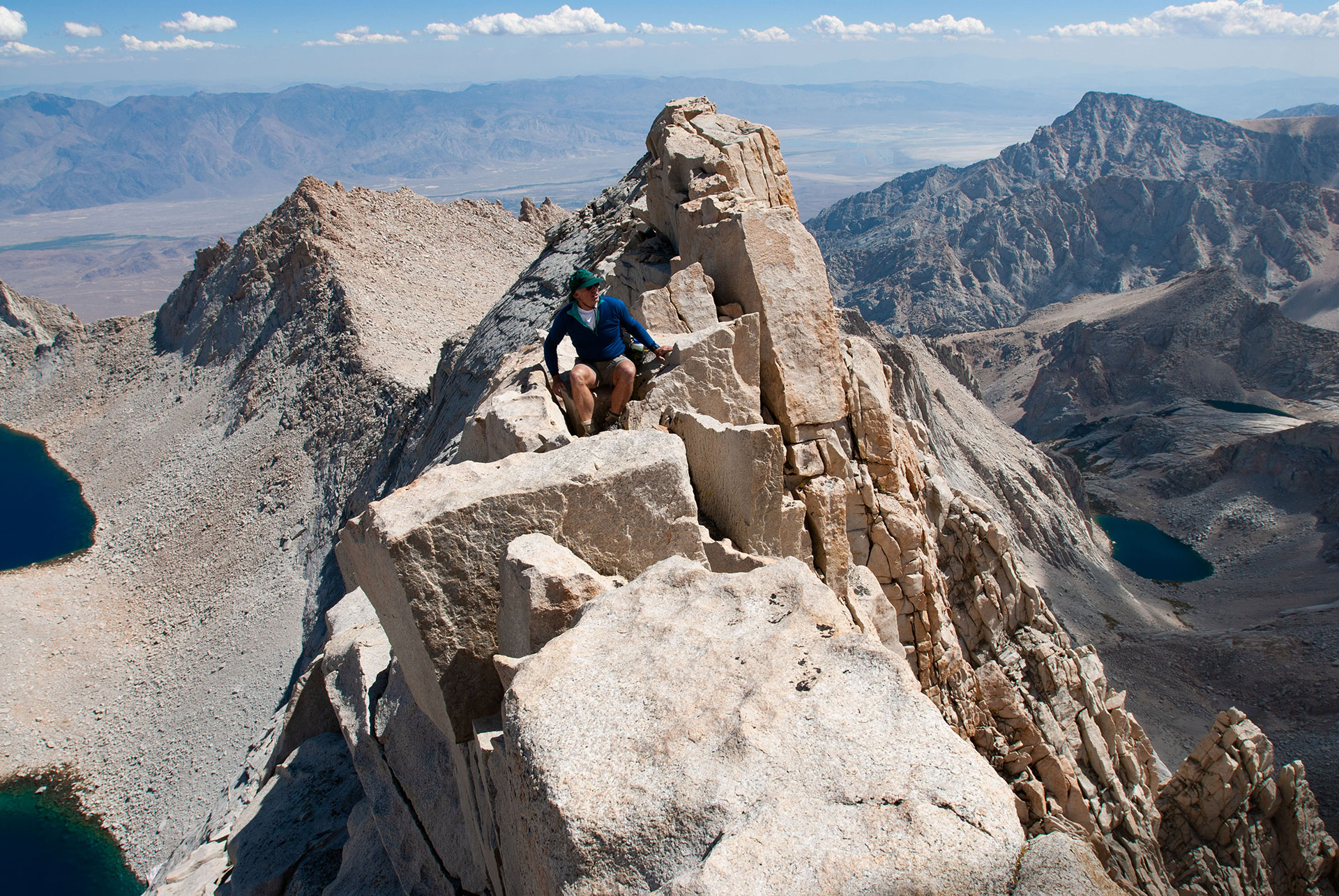 Climbing Russell's East Ridge