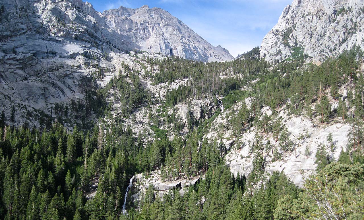 Whitney Portal from the Mount Whitney Trail