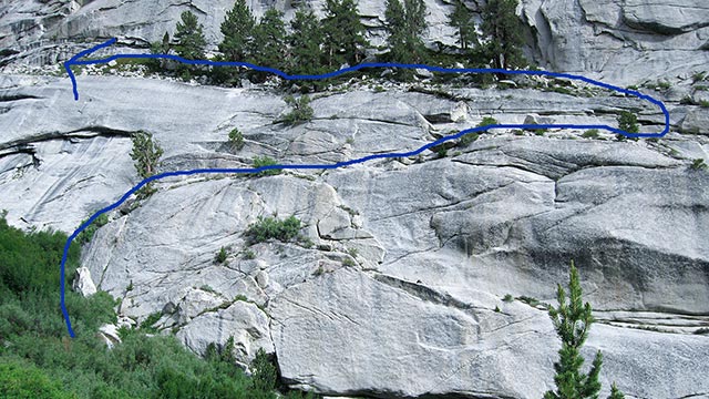 Finding the Path Through Ebersbacher Ledges