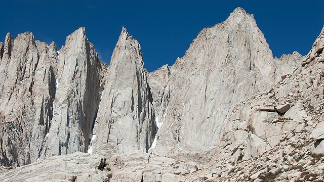 Approaching Mt. Whitney