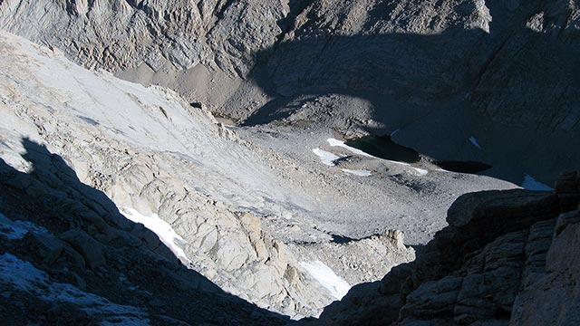 Mount Whitney - the view from the Notch