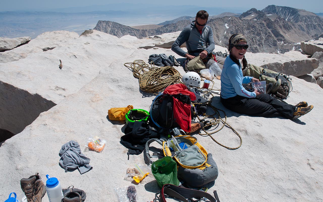 Mount Whitney - Atop the Summit