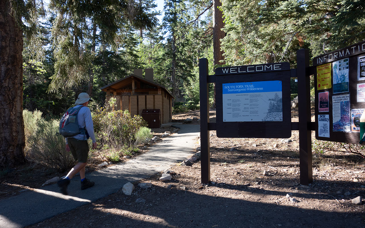 San Gorgonio - South Fork Trailhead