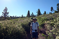 Andy Lewicky on the Trail