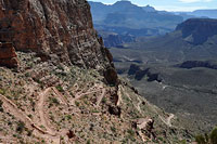 Nearing the Tonto Plateau