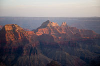 Haze at Bright Angel Point