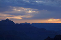 Sunrise Over The Canyon